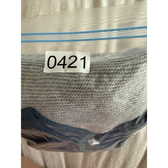 J. Jill Tunic Sweater Dress Sz LG Ombré Blue Green Gray Teacher Casual Lagenlook - Picture 11 of 11